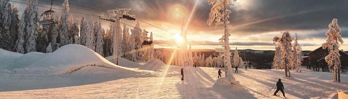 Ferienwohnung Raemsbyns Fritidsby, Naera Romme Alpin Idkerberget Exterior foto