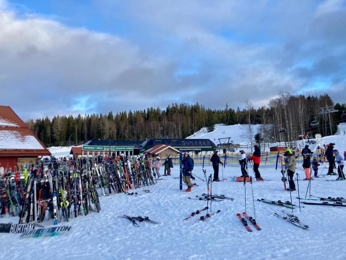 Ferienwohnung Raemsbyns Fritidsby, Naera Romme Alpin Idkerberget Exterior foto